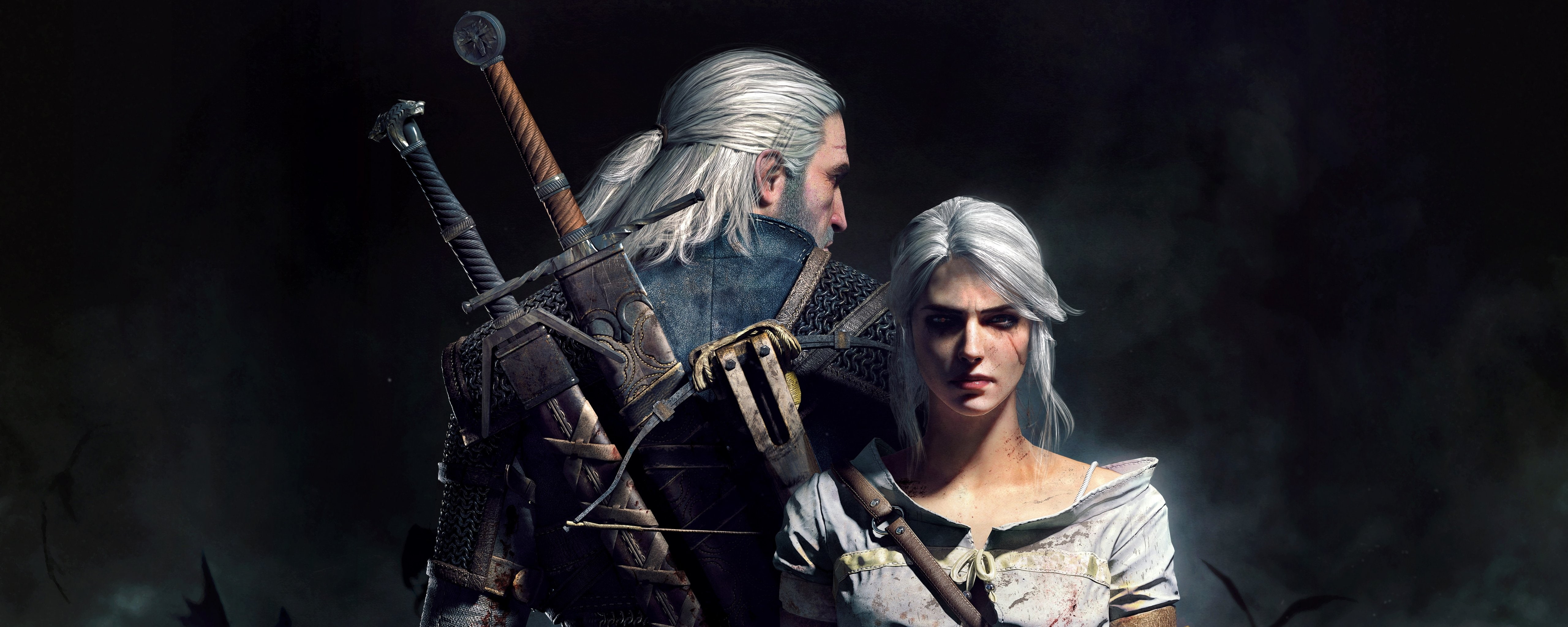 px action Dark dual fantasy Fighting Hunt multi widescreen dualmonitor dualscreen 2k 4k 5k