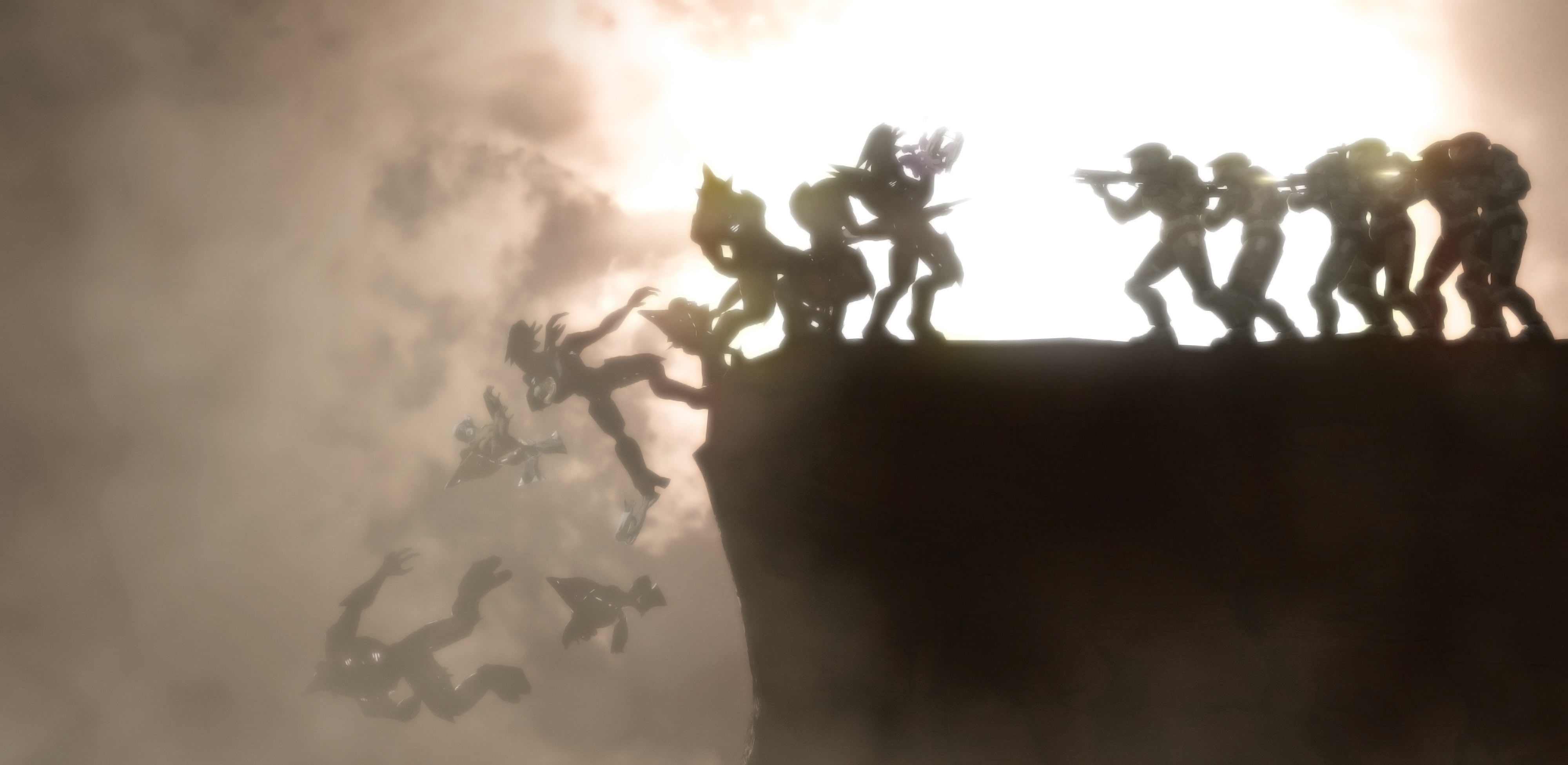 art battle dual fantasy monitor multi screen warriors widescreen dualmonitor dualscreen 2k 4k