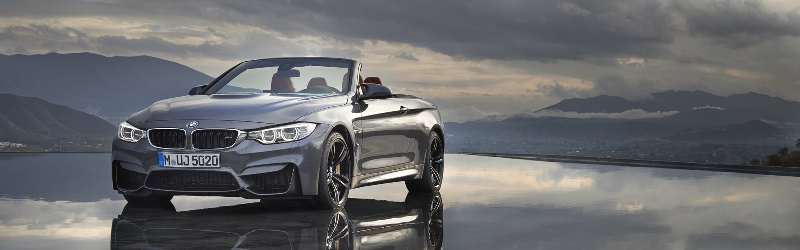 BMW Cabrio car vehicle Convertible reflection widescreen dualmonitor dualscreen 2k 4k