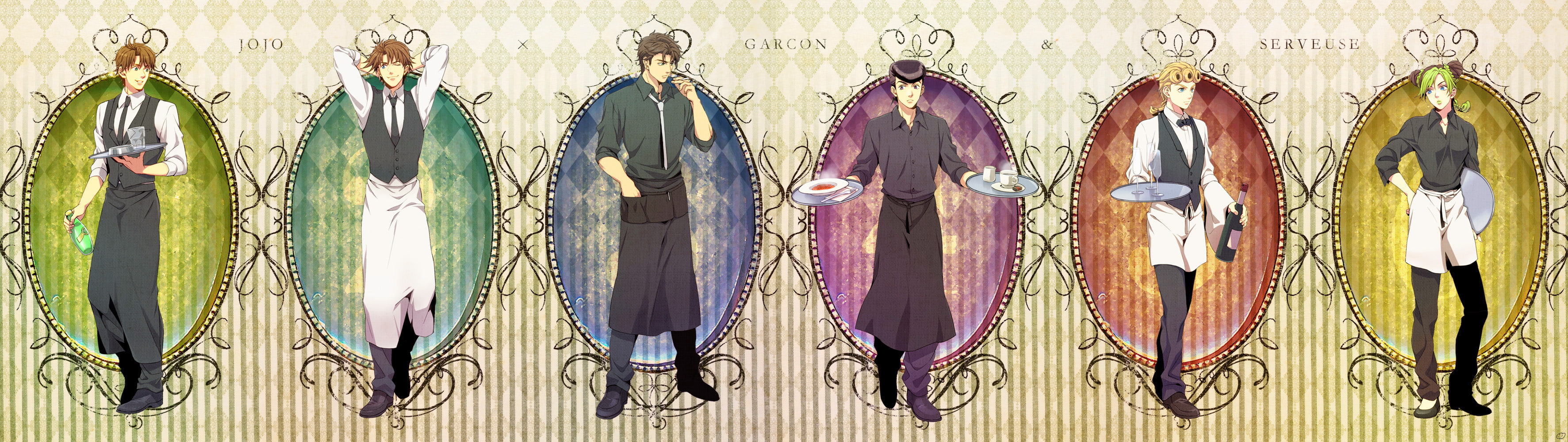 bouken dual jojo kimyou multi widescreen dualmonitor dualscreen 2k 4k