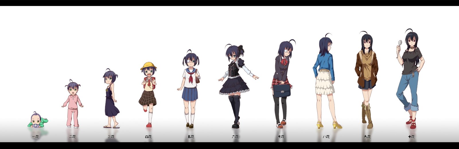 chuunibyou demo dual koi monitor multi shitai widescreen dualmonitor dualscreen 2k 4k