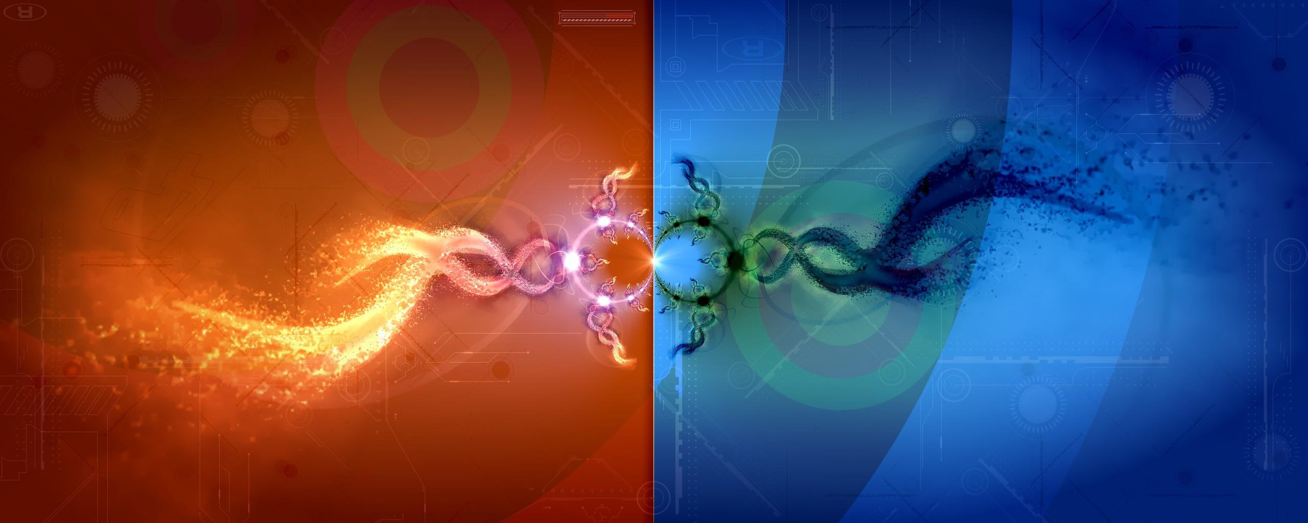 Dual Monitor Widescreen and abstract widescreen dualmonitor dualscreen 2k