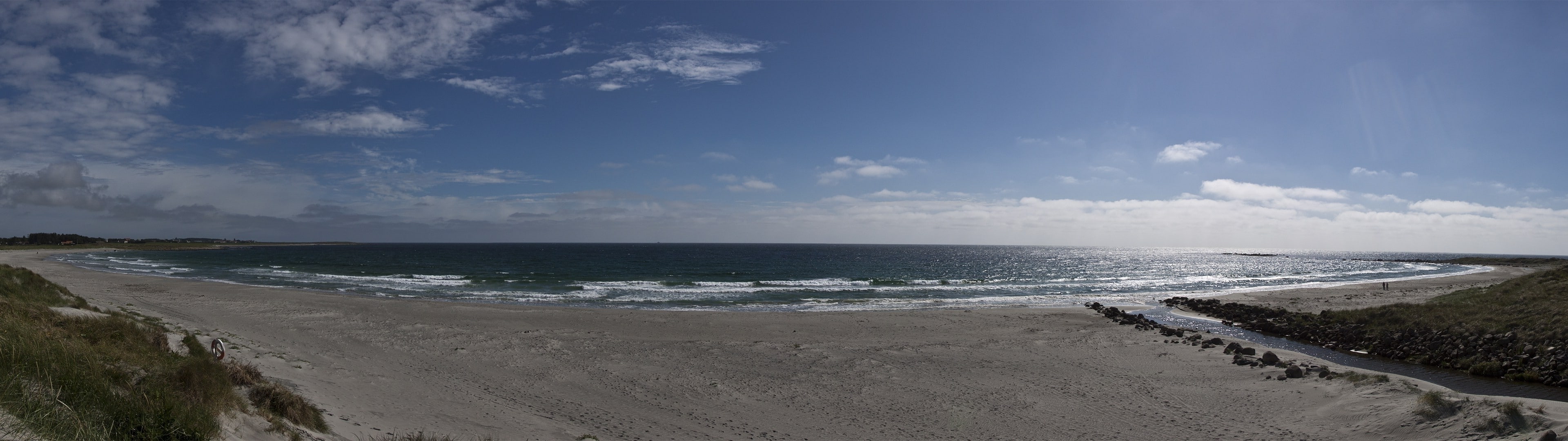 nature landscape dual screen sea beach water sky cloud widescreen dualmonitor dualscreen 2k 4k