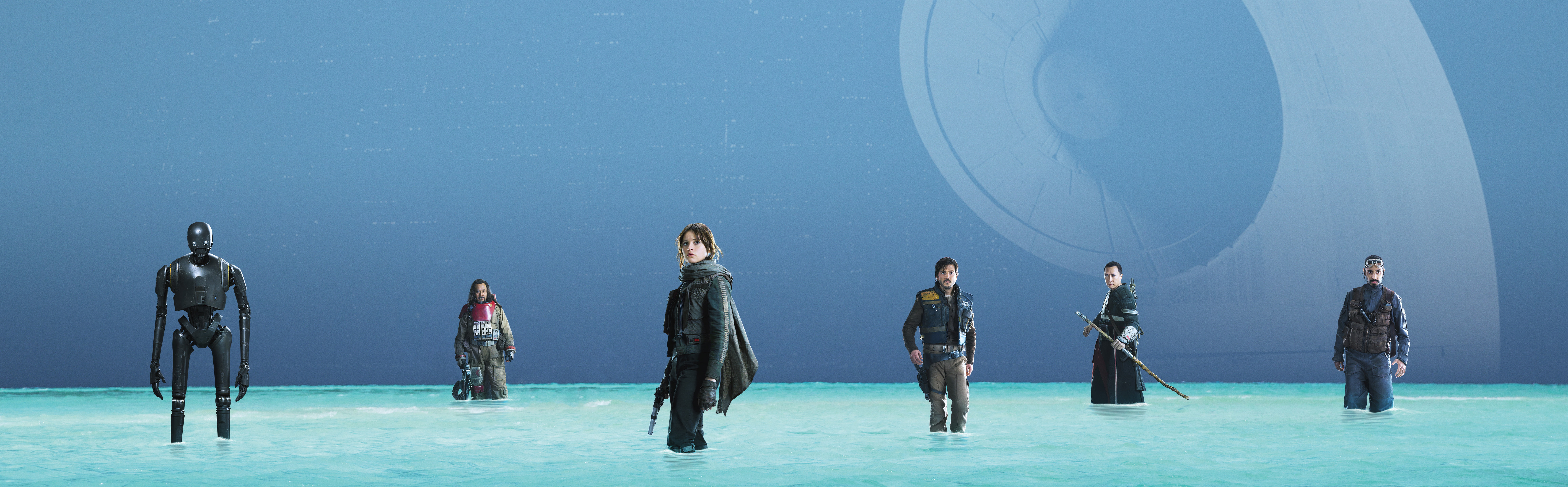 Rogue One A Star Wars Story Felicity Jones Wen Jiang 2k 4k 5k 8k