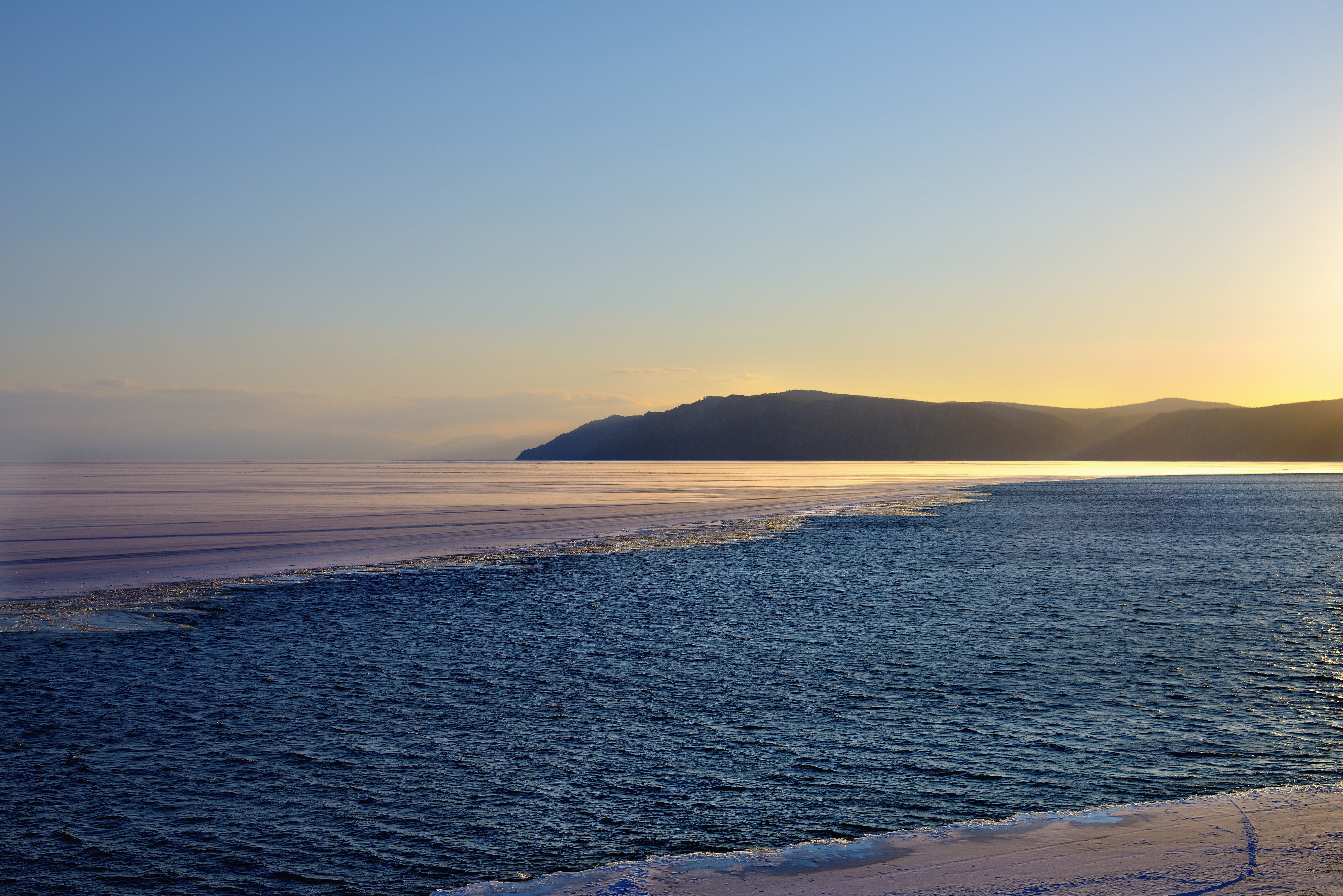 baikal lake nature hd sky beauty in 2k 4k 5k