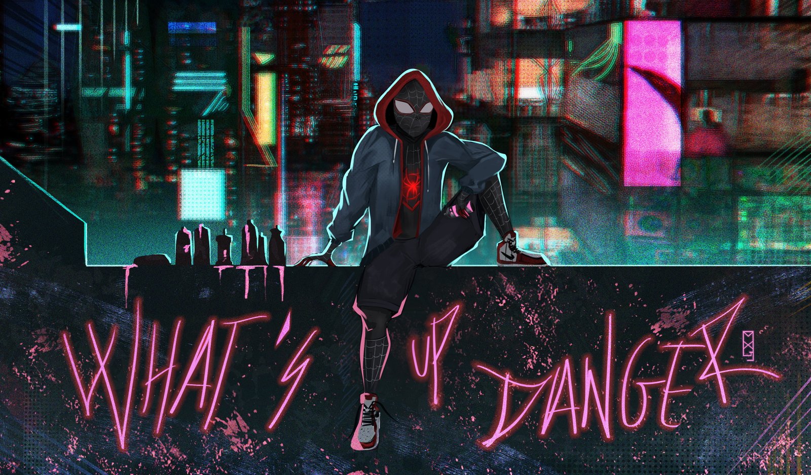 digital art artwork Spider Man Marvel Comics hoods comic books 2k 4k