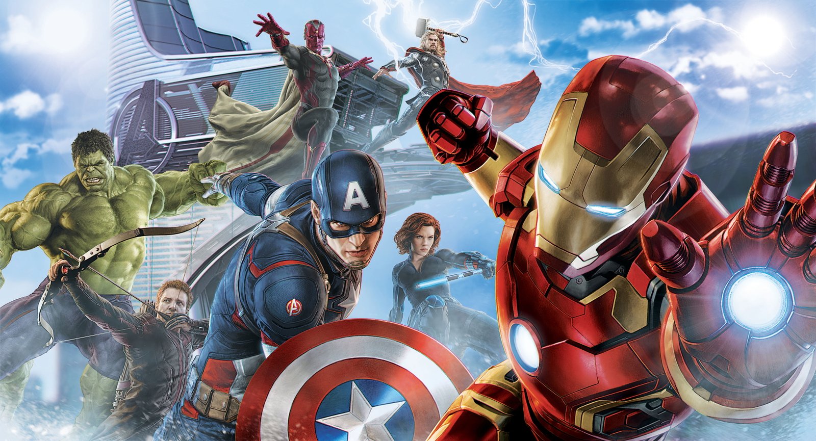 iron man captain america hulk black widow vision thor 2k 4k 5k
