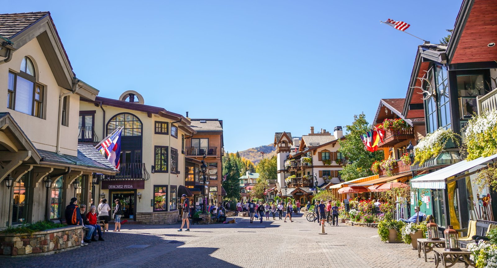 vail colorado town landscape outdoor tourism architecture 2k 4k 5k 8k