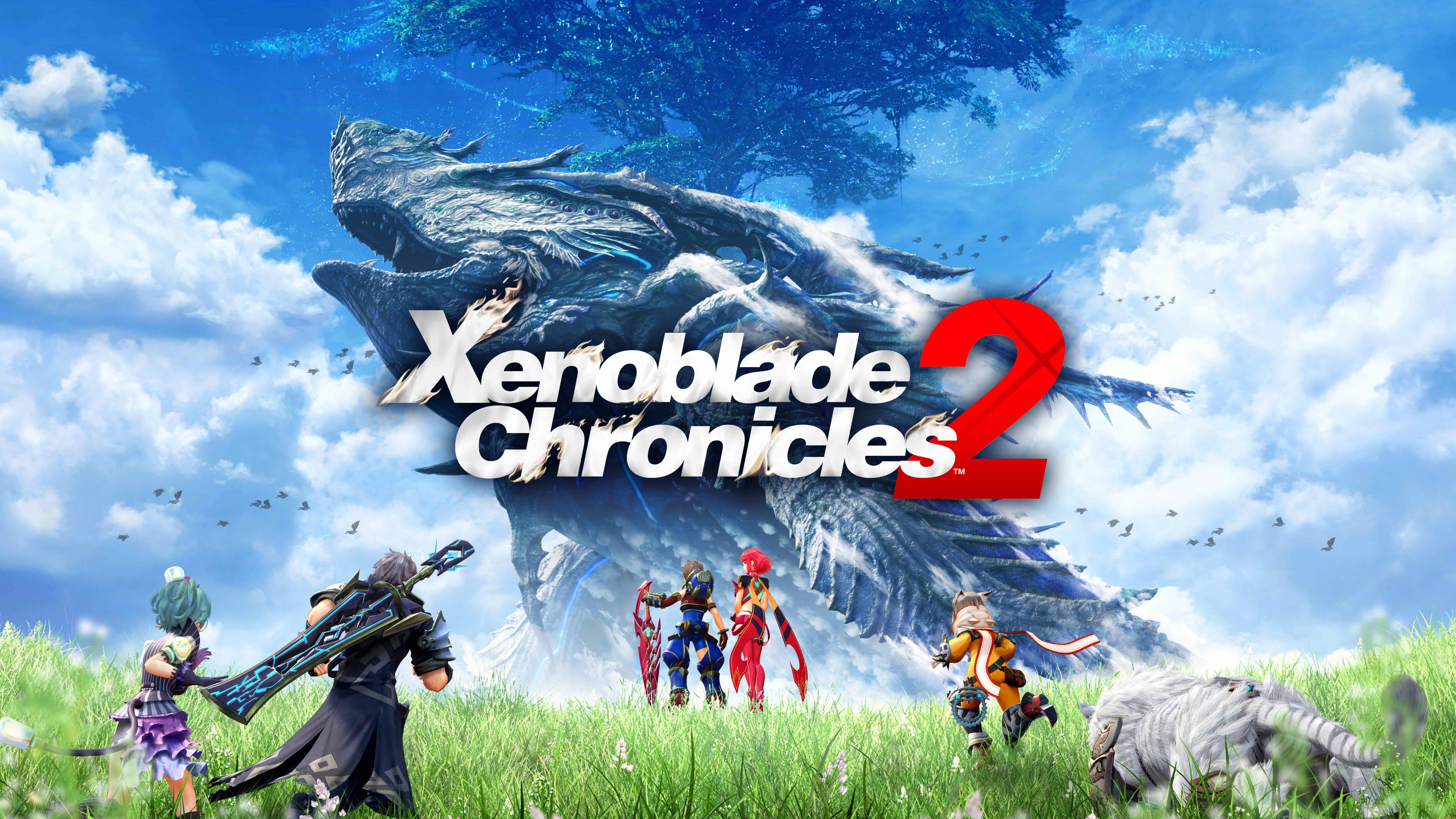 Xenoblade Chronicles 2 game poster 2k 4k 5k 8k