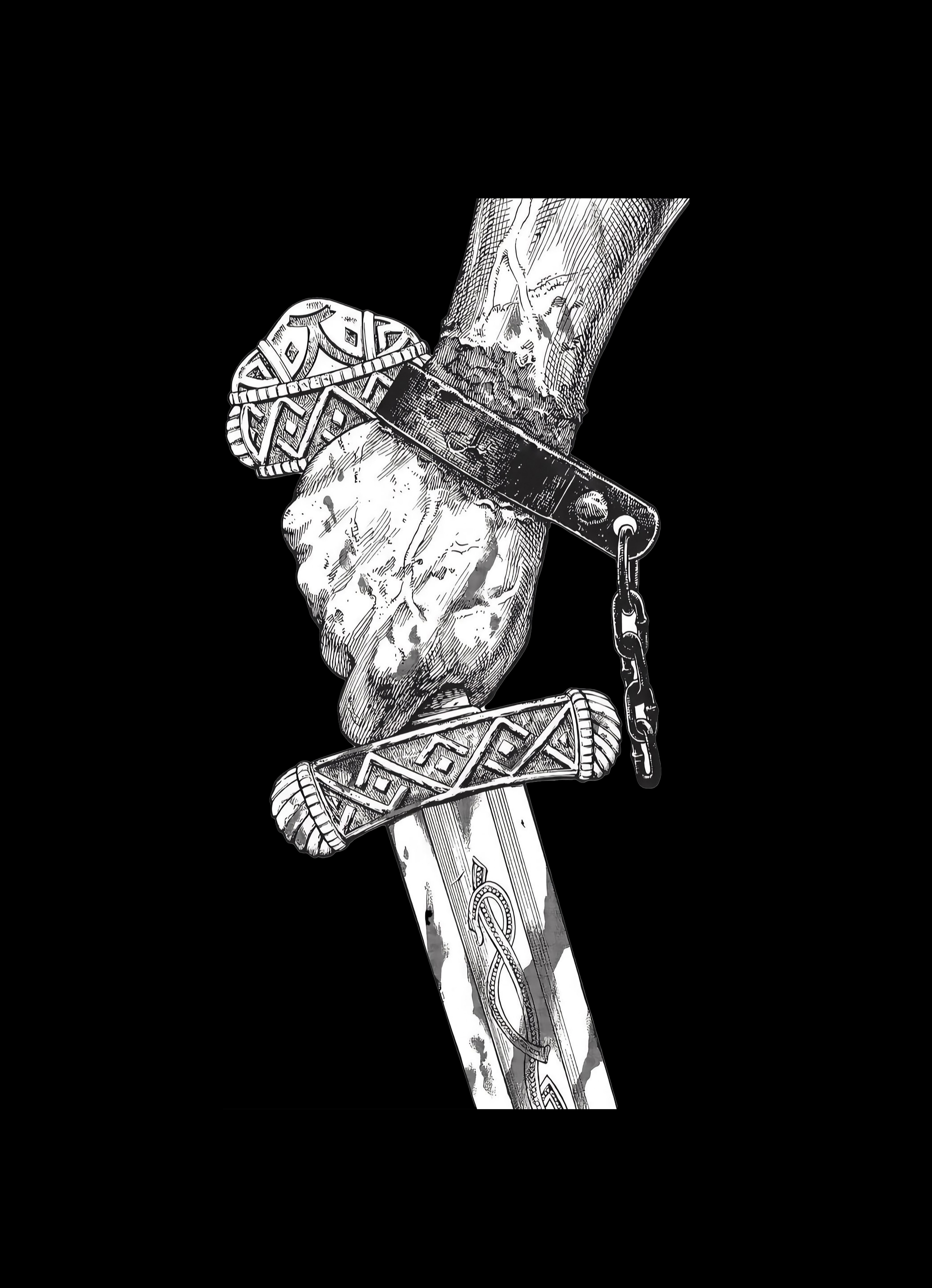 Vinland Saga anime amoled mobile 2k 4k 5k