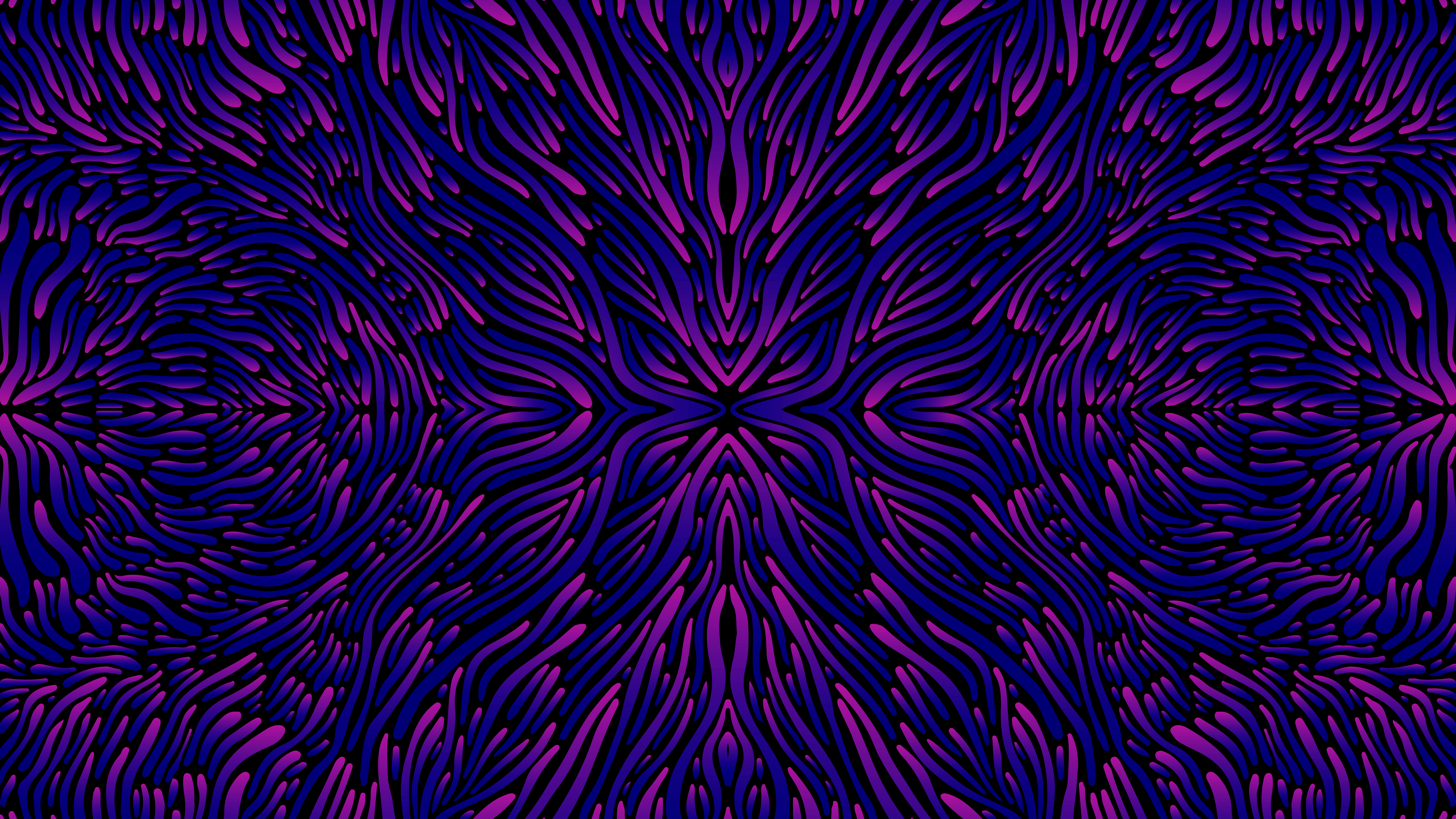 Purple Digital Art 2k 4k 5k 8k