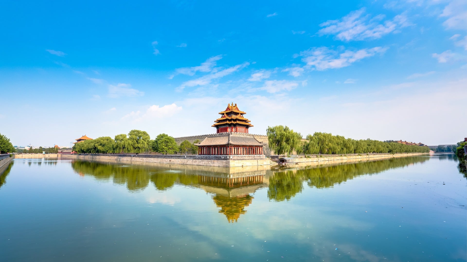 Forbidden City Landscape Scenery 2k