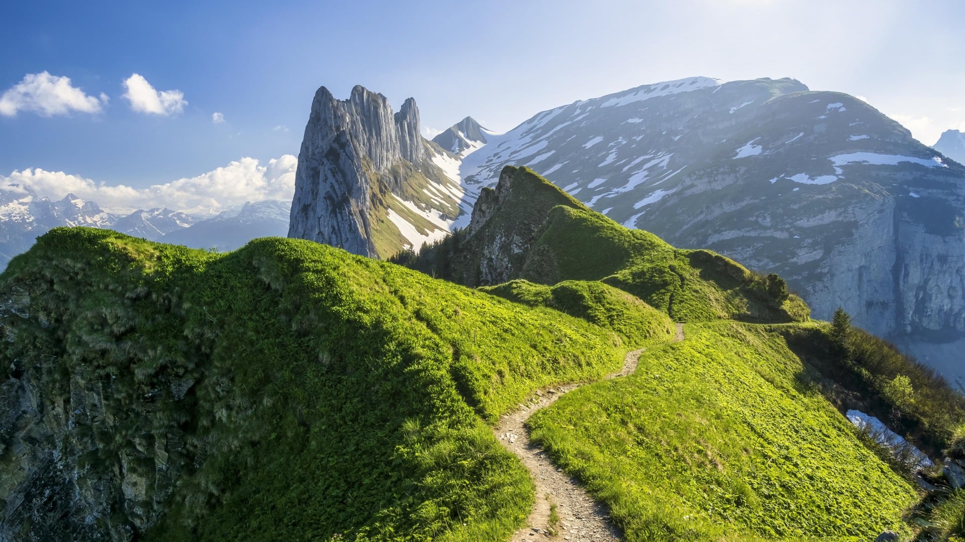 Appenzell Alps Landscape Scenery 2k