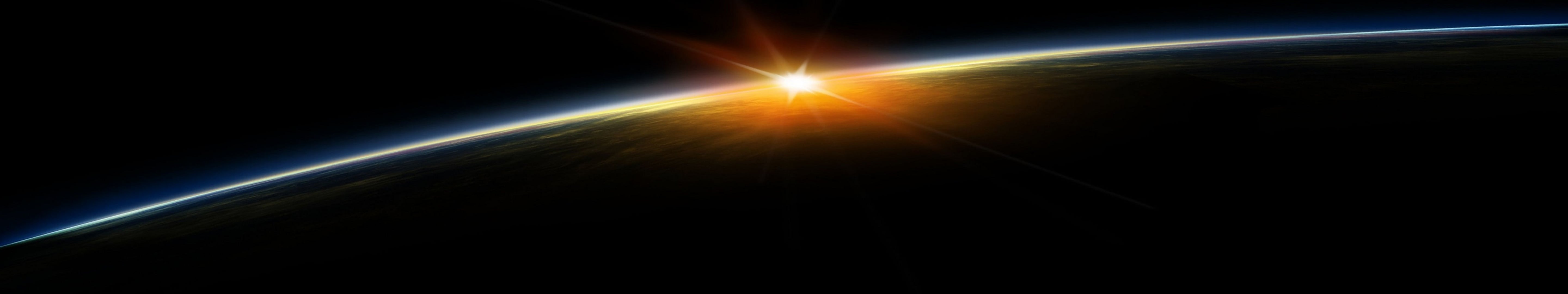 The Sun Behind the Earth 2k 4k 5k