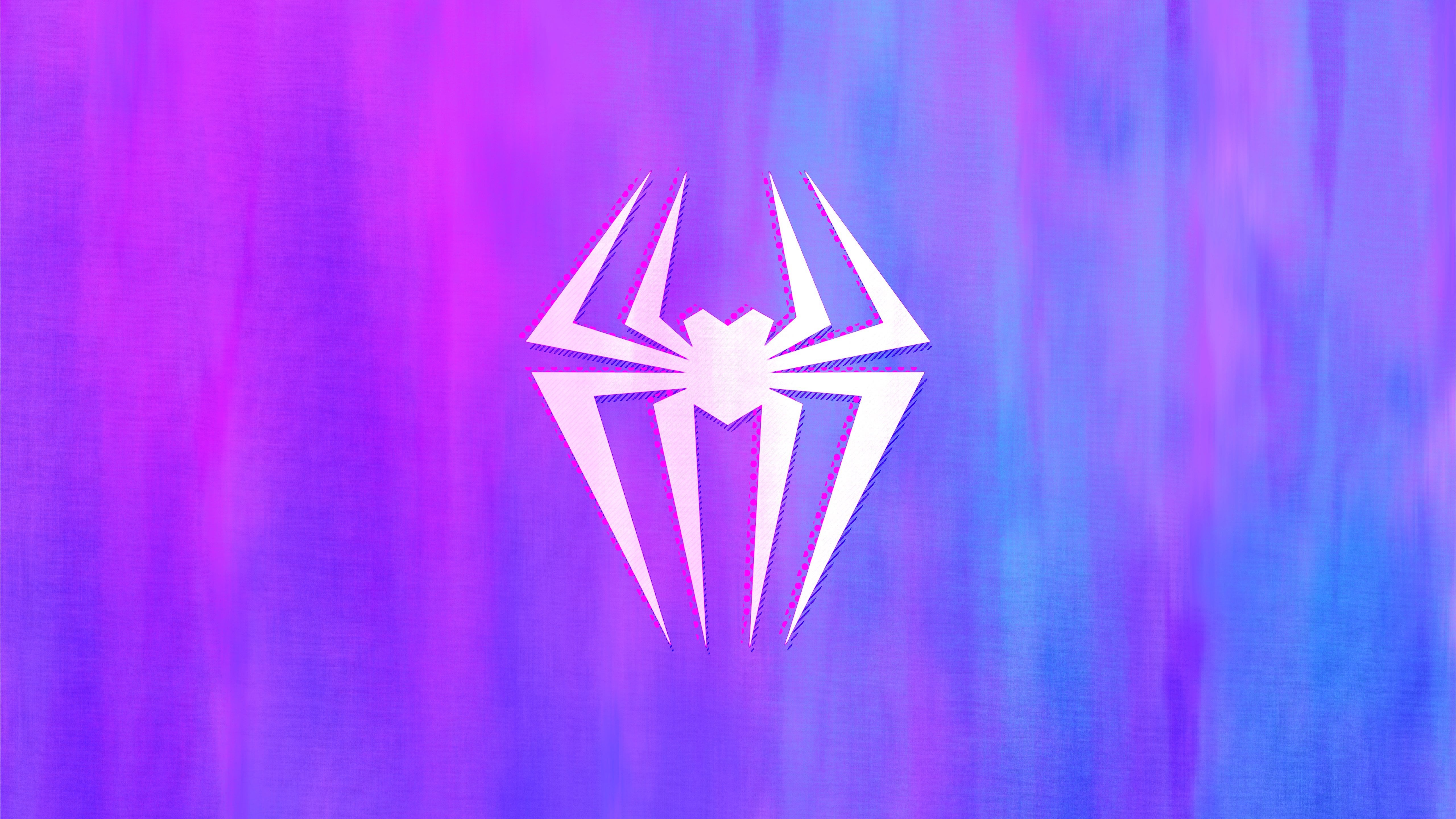 Spider Man: Across the Verse Logo 2k 4k 5k