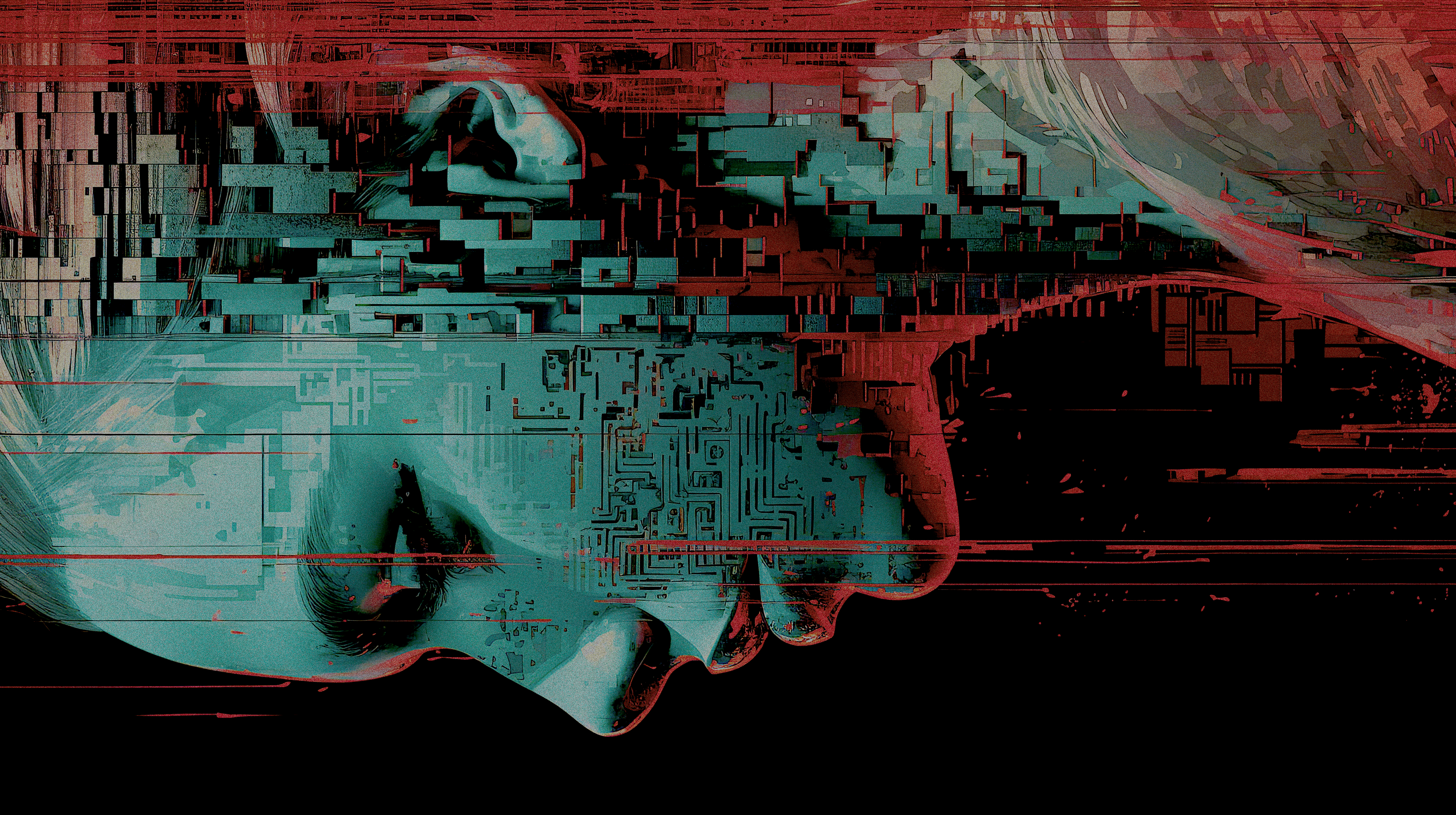 Profile grid face girl 2k 4k 5k