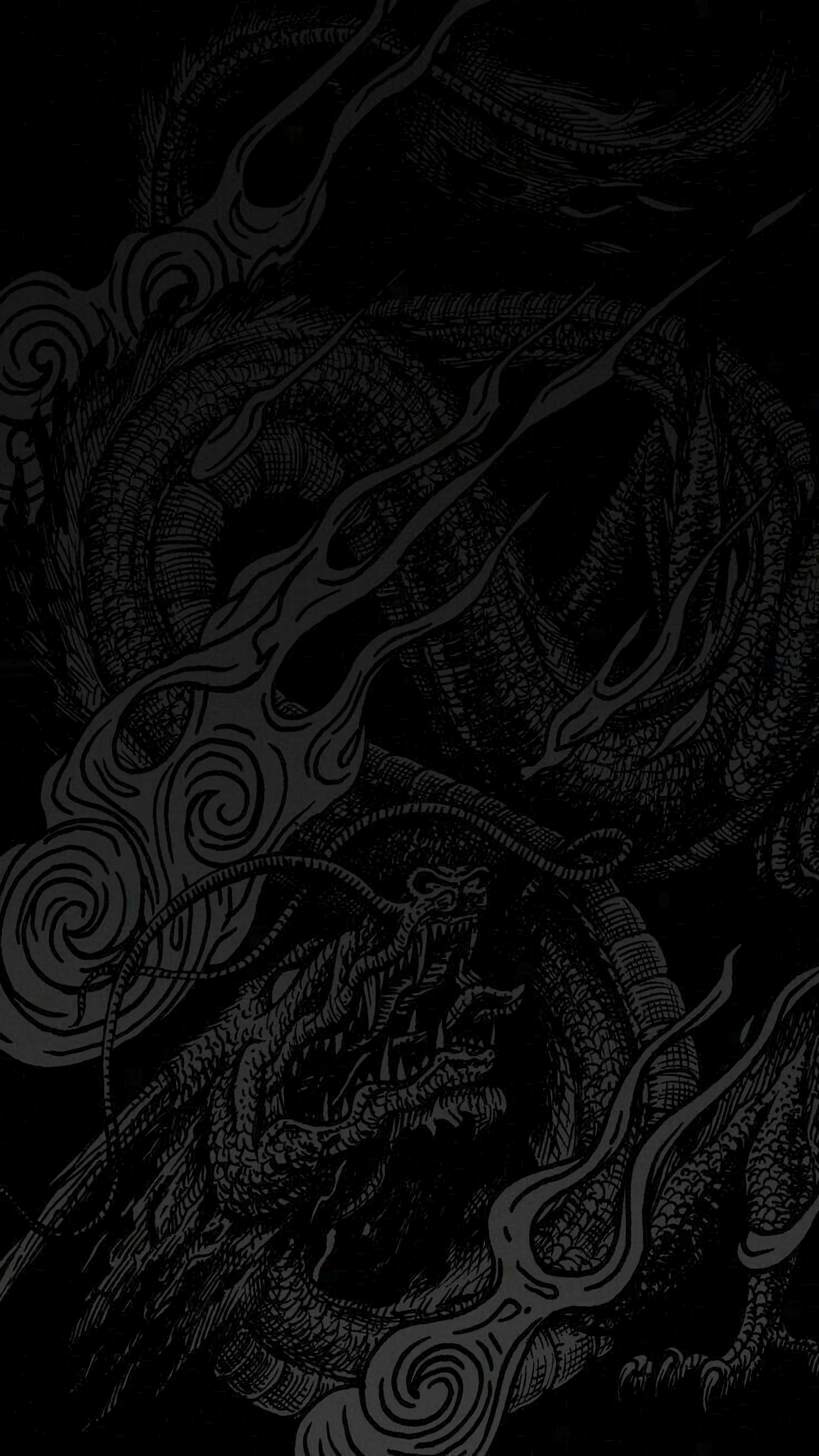 Dragon Amoled wallpaper mobile background 4k 2k