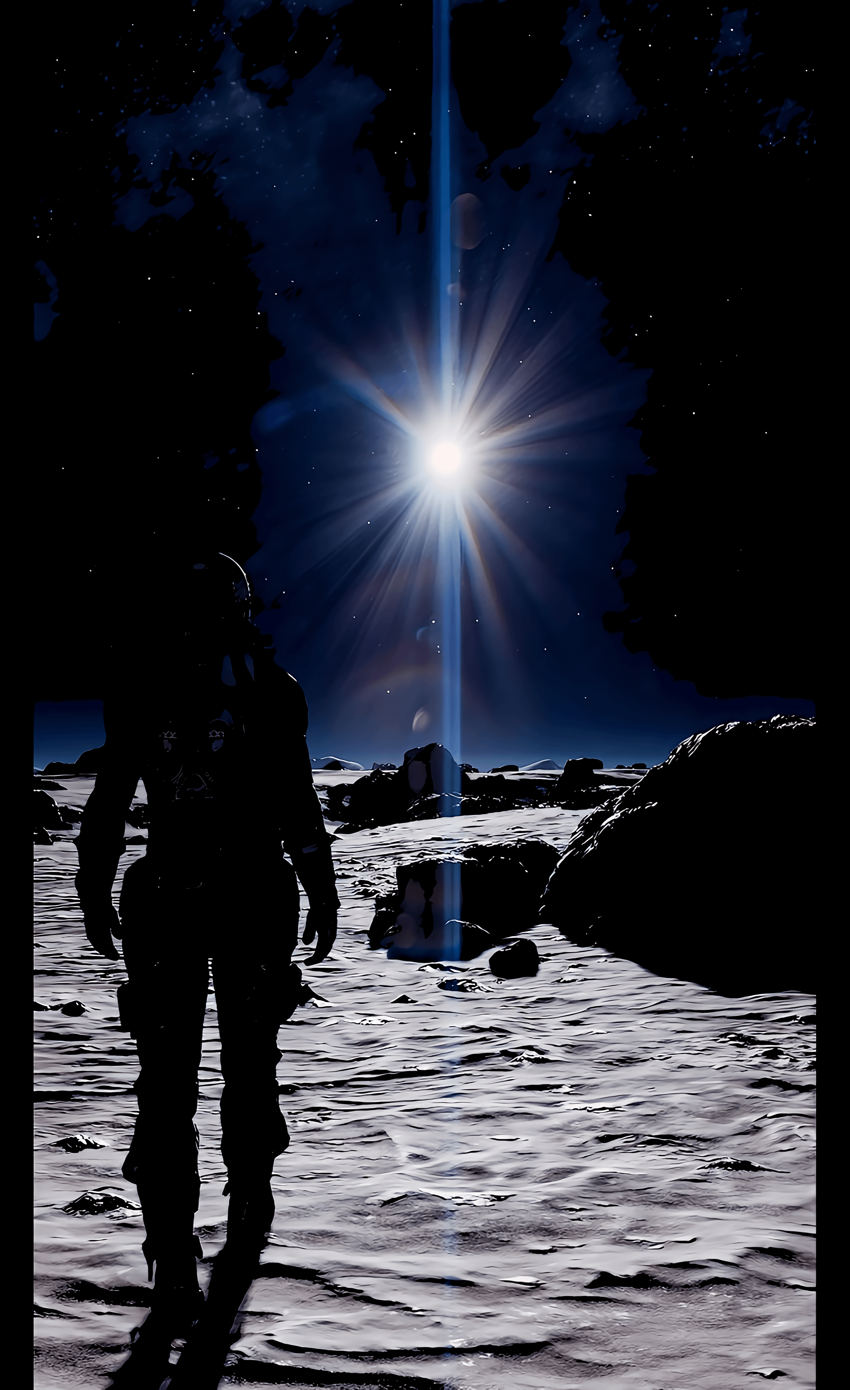 Starfield Space Wallpaper Amoled wallpaper mobile background 4k 2k