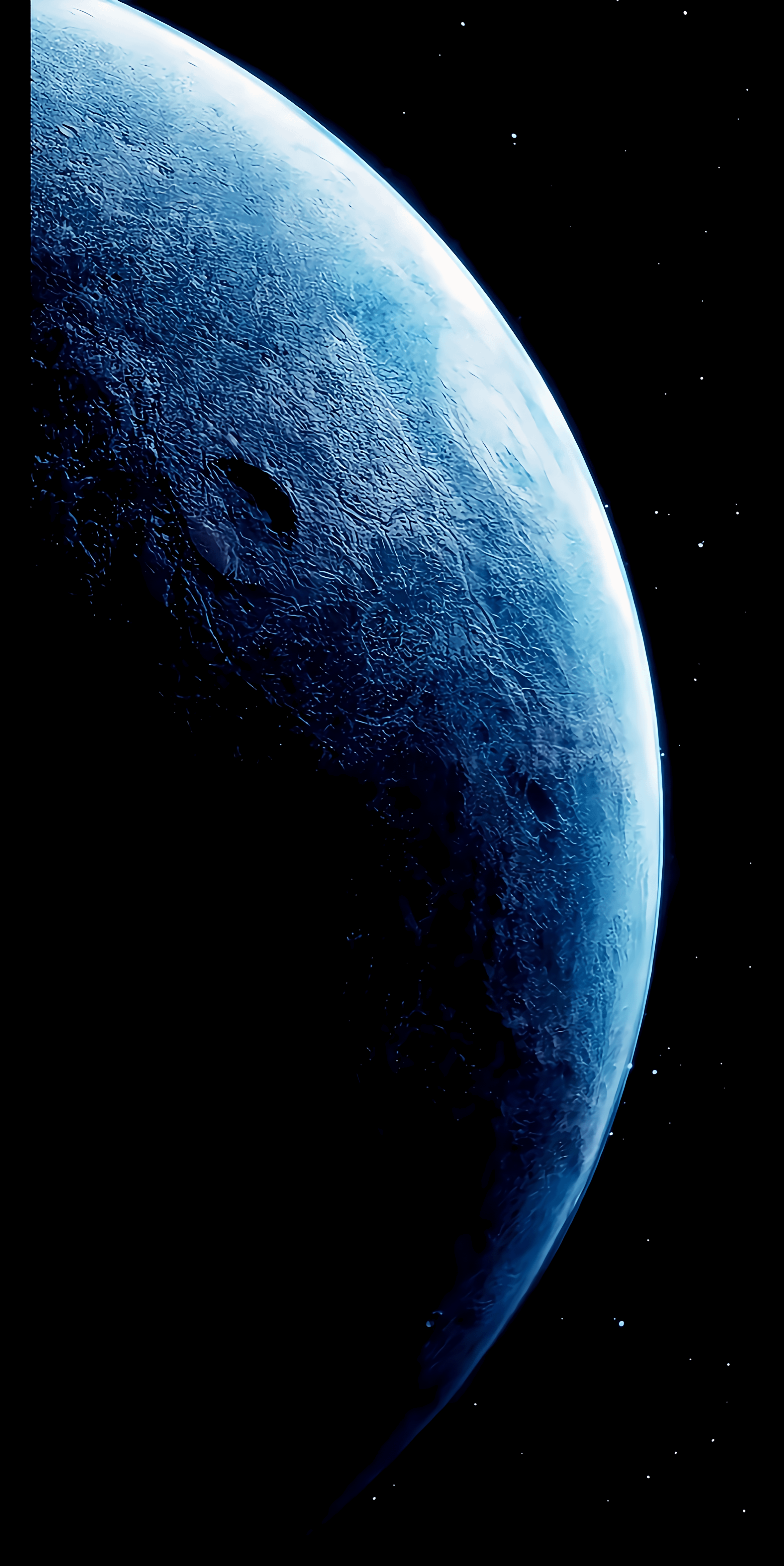 Blue Planet Amoled wallpaper mobile background 4k 2k
