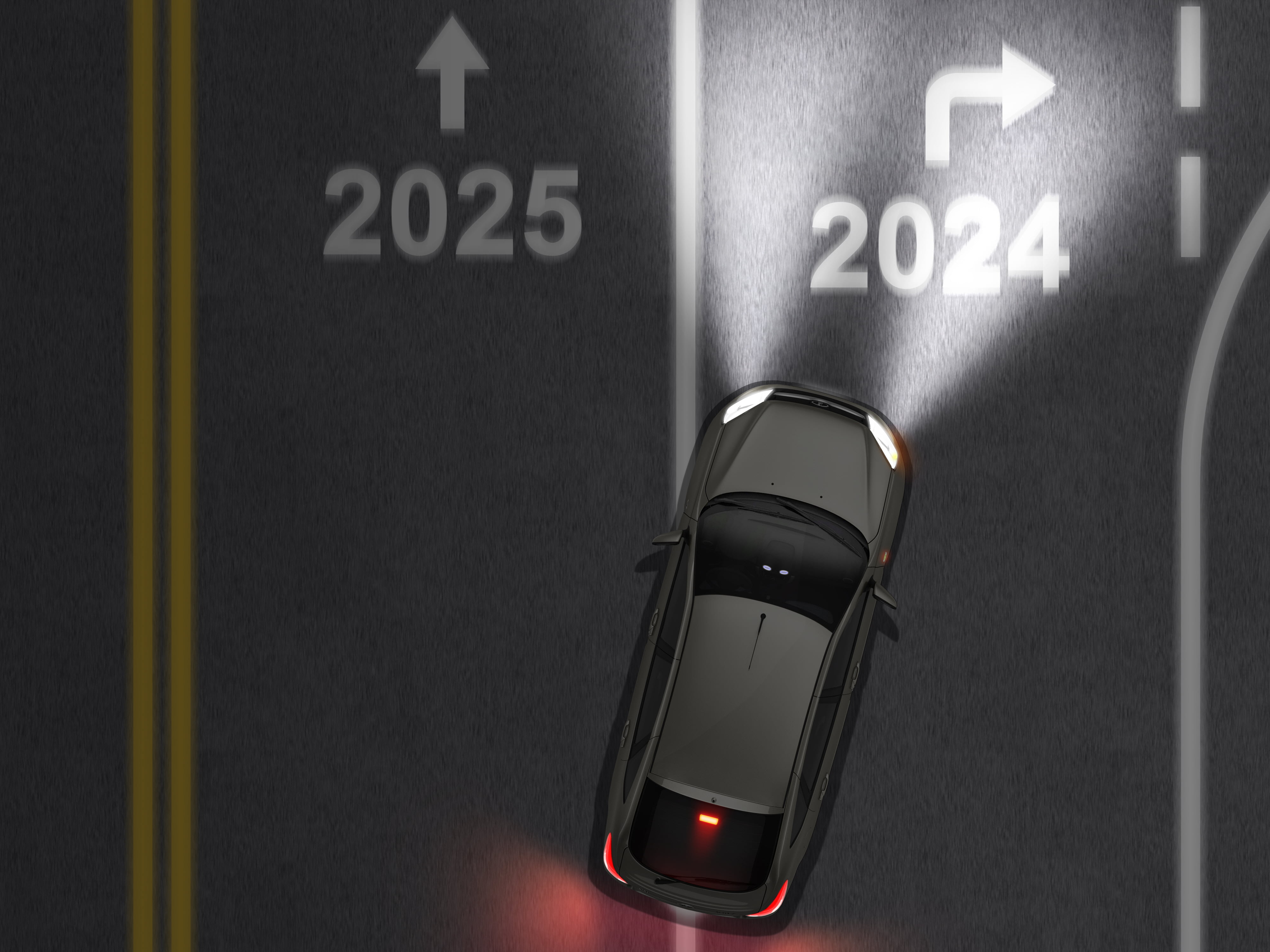 year New Year 5 2024 2k 4k