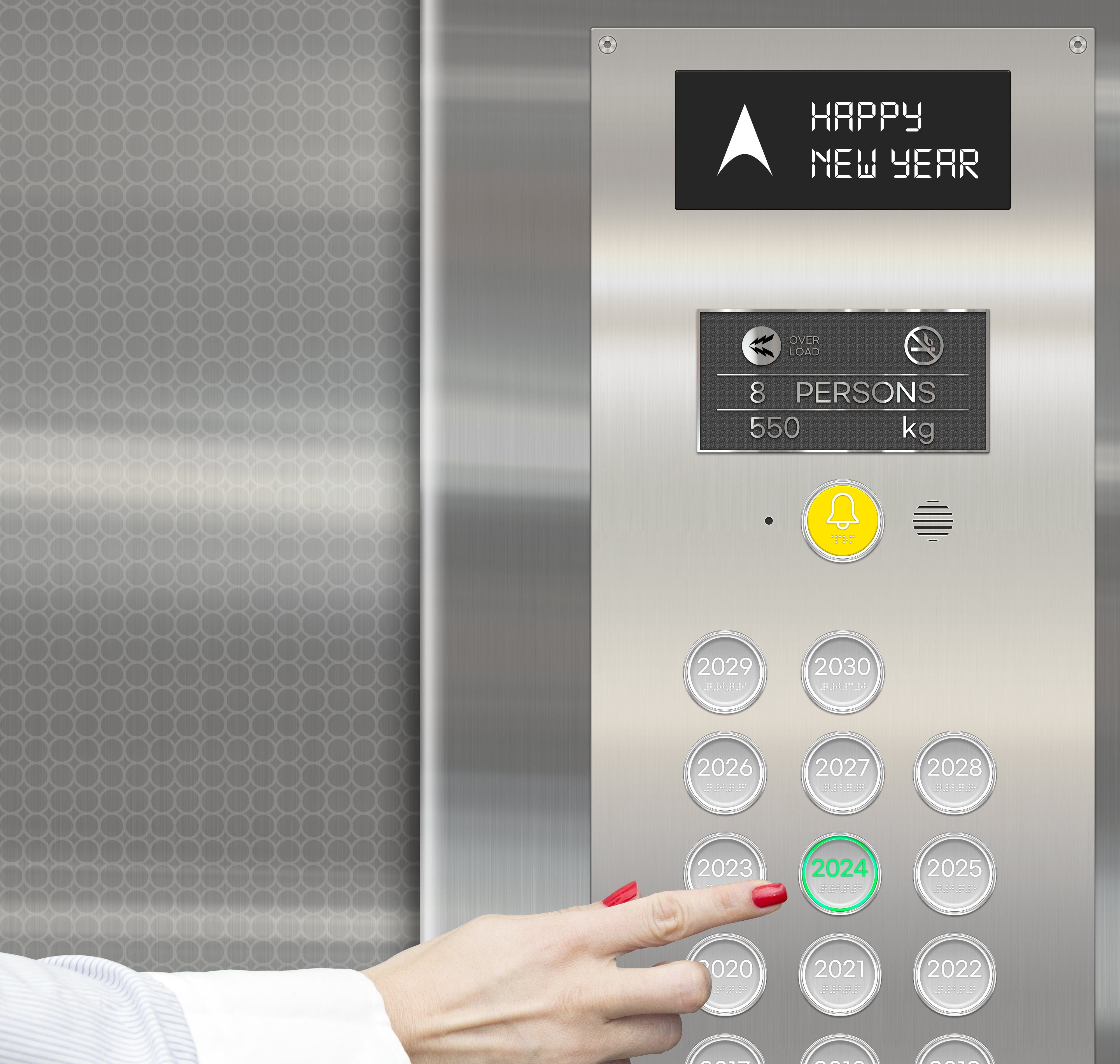 year New Year 10 2024 2k 4k