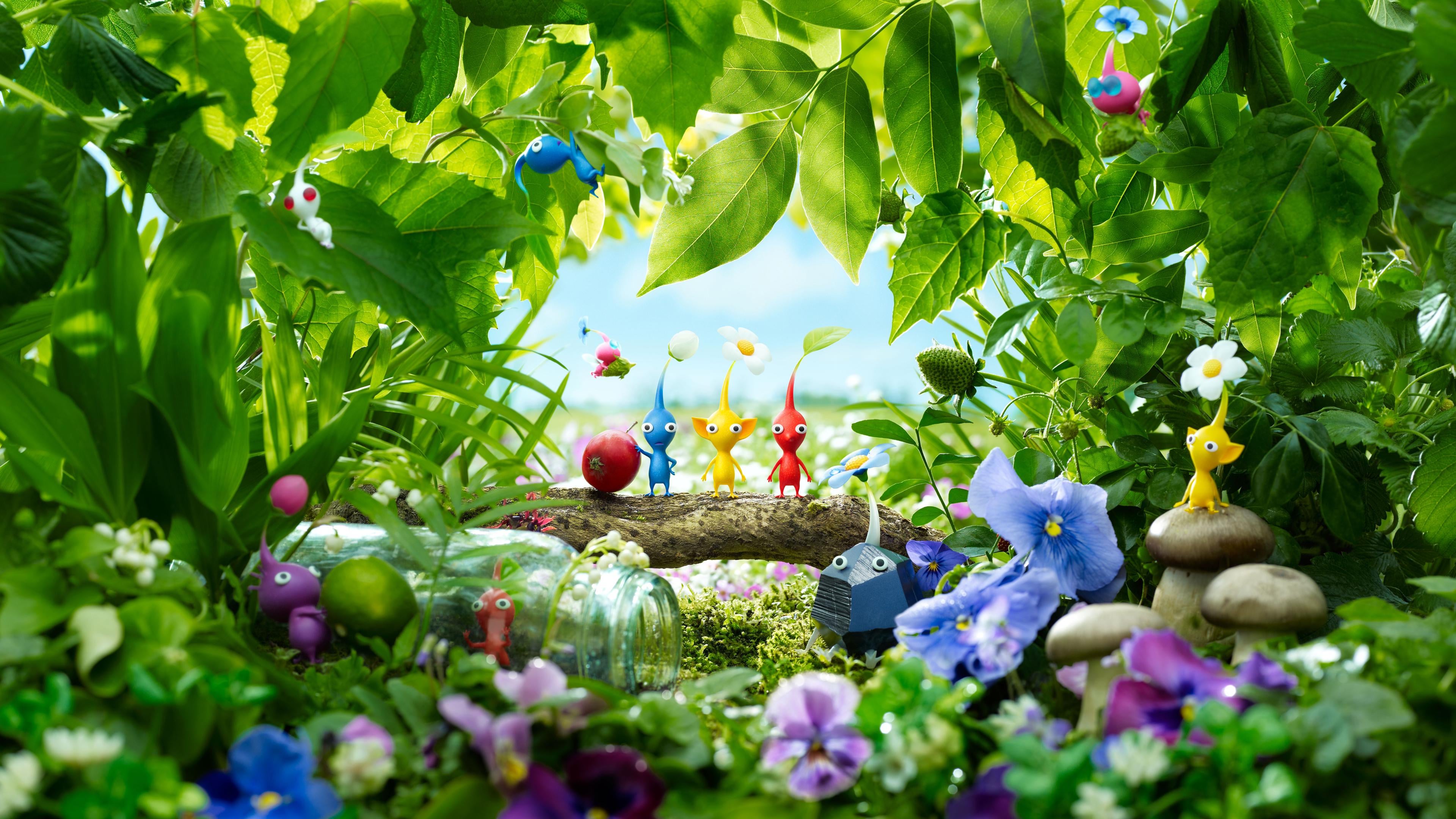 Pikmin 3 Artwork 2k 4k