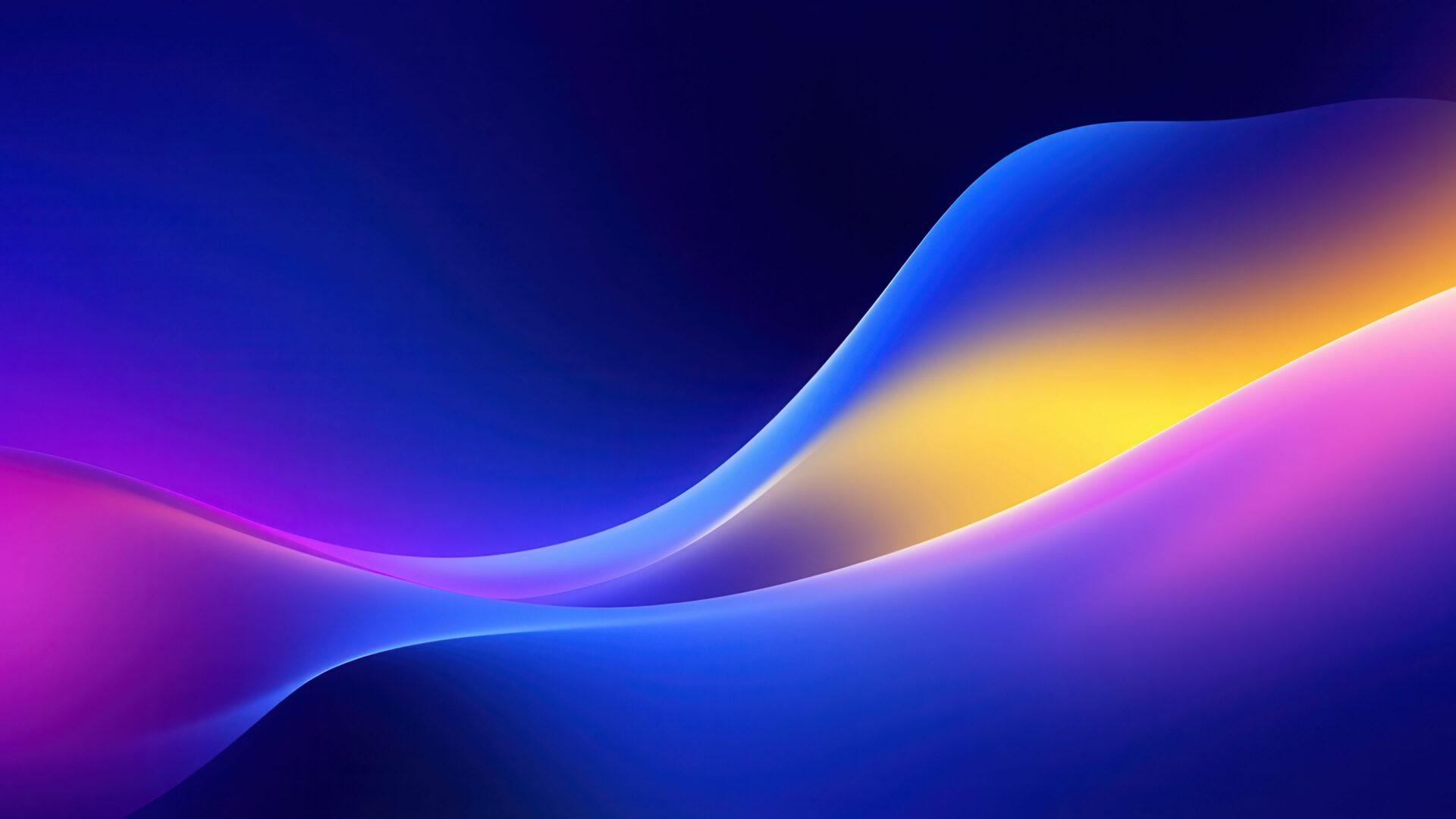 Flow Of Vibrant Colors Smooth Waves 2k