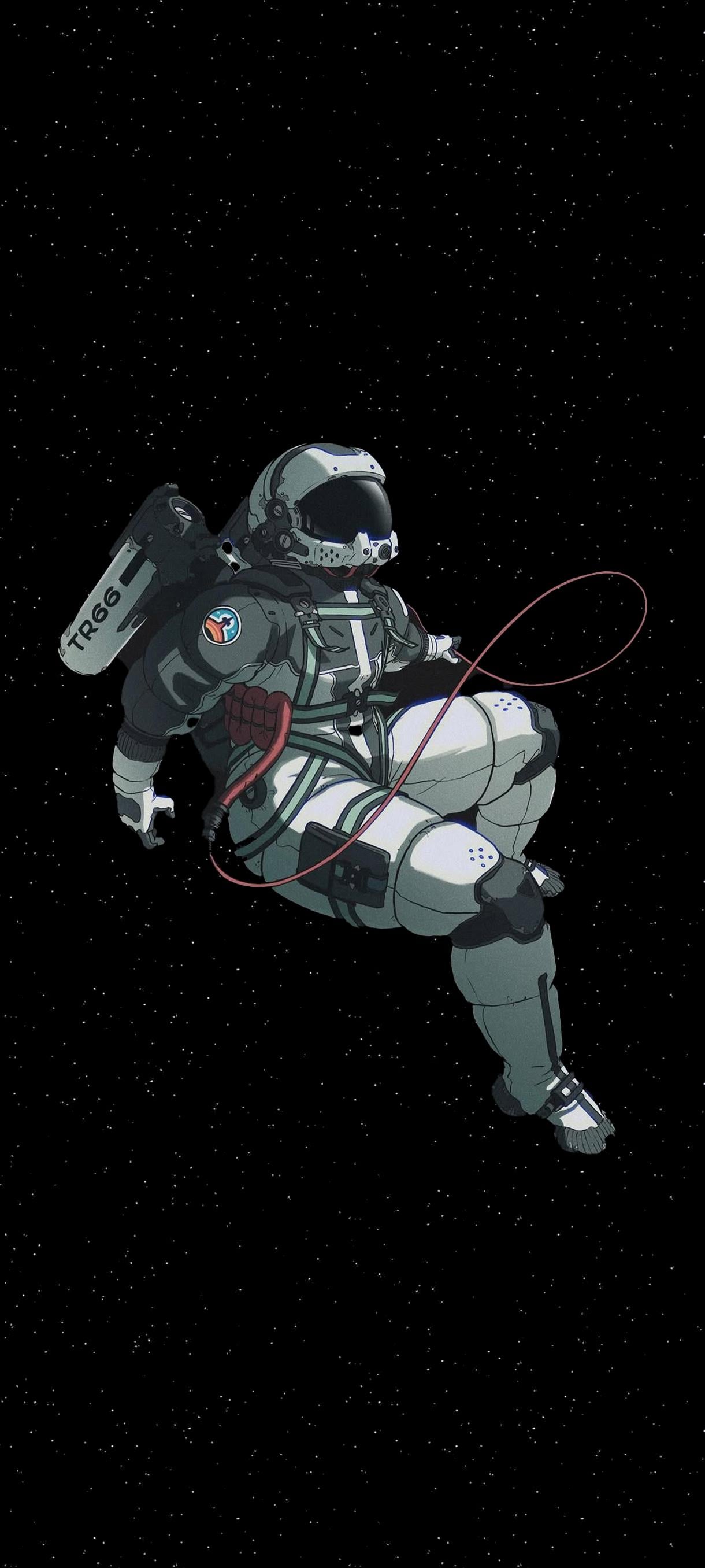 Drifting Astronaut amoled