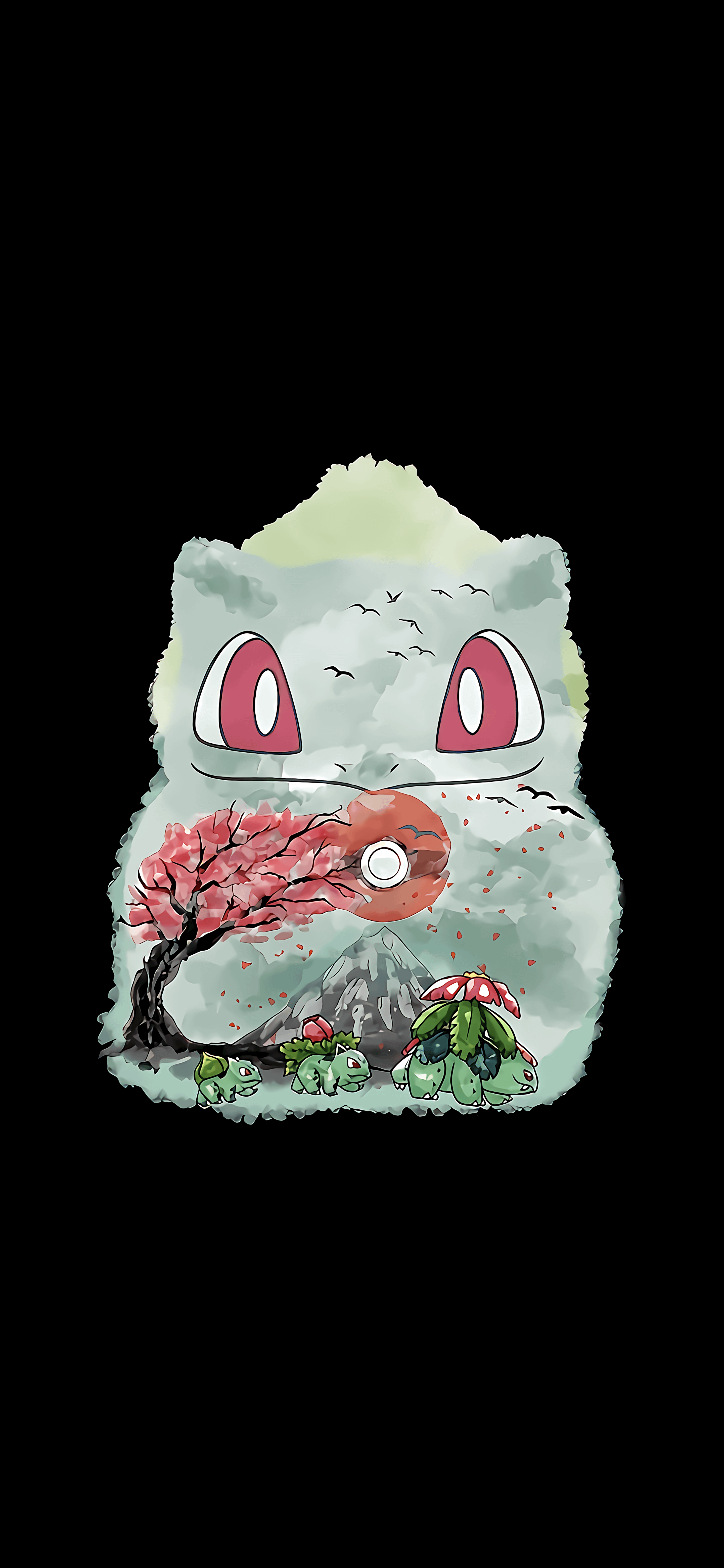 Grass Japan Cherry Blossom amoled 2k